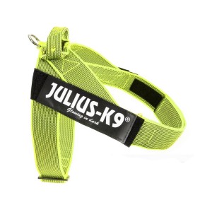 JULIUS K9® Szelki dla psa pasowe MINI neonowe