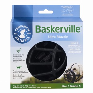 Baskerville Ultra Muzzle - fizjologiczny kaganiec dla psa - rozmiar 5
