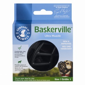 Baskerville Ultra Muzzle - fizjologiczny kaganiec dla psa - rozmiar 1