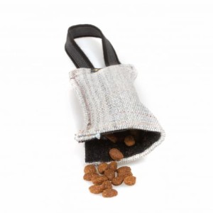 JULIUS K9 Gryzak dla psa bawełniano-nylonowy z kieszonką  - 20x8cm