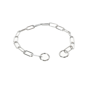 Dingo Obroża łańcuszkowa dla psa zaciskowa chrom