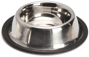 Miska stalowa dla psa antypoślizgowa 2,8L