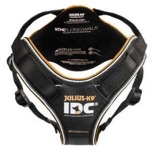 JULIUS K9 IDC® Longwalk Szelki dla psa czarne