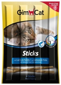 GIMCAT STICKS kabanosy drób z wątróbką dla kotów 4szt