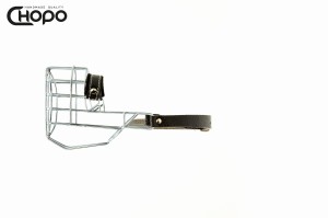 CHOPO fizjologiczny kaganiec dla psa srebrny - Sznaucer Miniaturowy