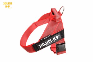 JULIUS K9® Szelki dla psa pasowe roz. 0 czerwone