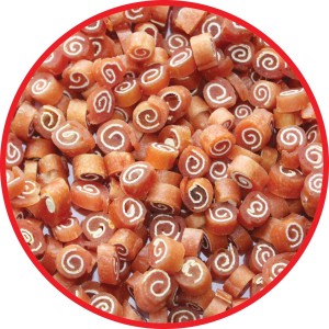 LupiPets miękkie sushi kurczak z dorszem dla psa 500g