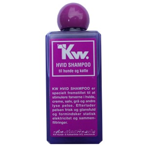 KW Szampon do białej sierści dla psów i kotów