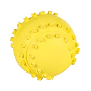 TRIXIE Zabawka dla psa Piłka kauczukowa z wypustkami 6cm