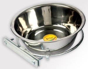Dingo Miska metalowa dla psa z mocowaniem do kojca