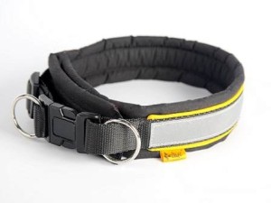 Dingo Sport Obroża dla psa odblaskowa z podszyciem