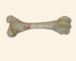 Vector Food Kość wołowa biała gigant gryzak dla psa 40cm 1 szt