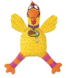 Fat Cat Zabawka dla psa Kurczak Rozrabiaka