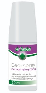 DR SEIDEL Deo-Spray dla odświeżenia oddechu psa