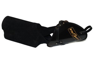 Dingo Sport Rękaw ochronny dla pozoranta do szkolenia psów dorosłych z gryzakiem - skórzany