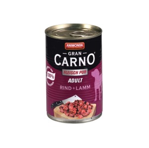 ANIMONDA GranCarno Adult - wołowina i jagnięcina mokra karma dla psów 400g