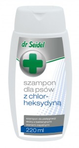 DR SEIDEL Szampon dla psów z chlorheksydyną