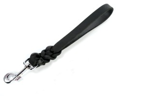 Dingo Smycz dla psa skórzana - krótka 35cm