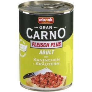 ANIMONDA GranCarno Adult - królik z ziołami mokra karma dla psów 400g