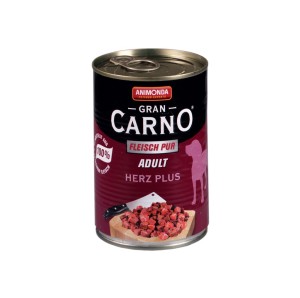 ANIMONDA GranCarno Adult - wołowina, serca mokra karma dla psów 400g