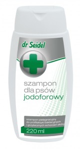 DR SEIDEL Szampon dla psów jodoforowy