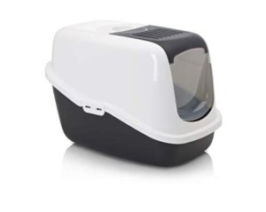 SAVIC Toaleta dla kota NESTOR - czarna