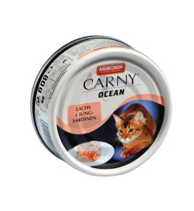ANIMONDA Carny Ocean - łosoś i sardynki mokra karma dla kotów 80g