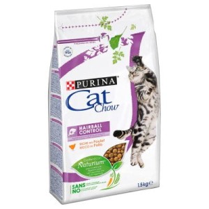 PURINA CAT CHOW Special Care Hairball Control sucha karma dla kotów 1,5kg