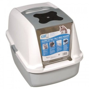 HAGEN CATIT Kuweta dla kota z filtrem węglowym 57x46x40 cm - szara