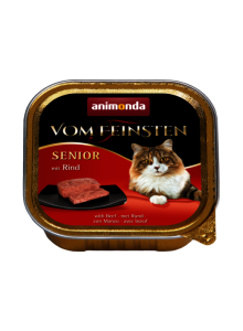 ANIMONDA Vom Feinsten Senior - wołowina mokra karma dla starszych kotów 100g