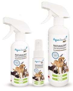 AquaTouch PET - Naturalny płyn dezynfekujący dla zwierząt