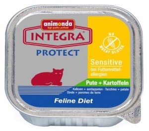 ANIMONDA Integra Sensitive Indyk z ziemniakami mokra karma dla kotów 100g