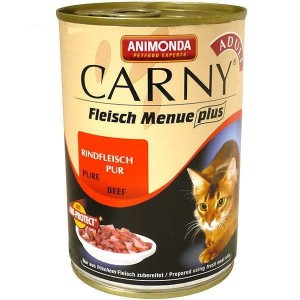 ANIMONDA Carny Adult - wołowina mokra karma dla kotów 400g