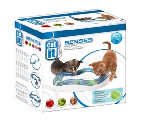 HAGEN Tor do zabawy dla kota ze świecącą piłką Speed Circuit CATIT DESIGN SENSES
