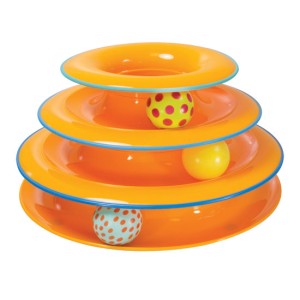 PETSTAGES Tower of Tracks - Tor pełen przygód zabawka dla kota