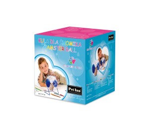 PET INN Kula dla chomika ze stojakiem