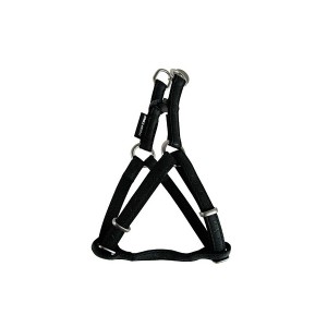 ZOLUX Mac Leather Regulowane szelki dla psa - czarne