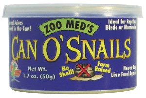 ZOO MED CAN O SNAILS ślimaki pokarm dla gadów i płazów 30 szt.