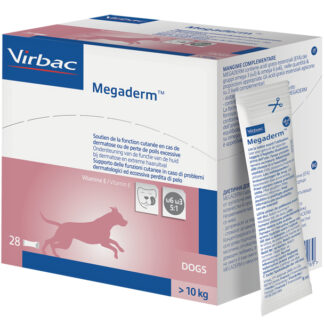 MEGADERM SUPPLEMENTO CANI SUPERIORI A 10 KG SCATOLA DA 28 SACCHETTI MONODOSE 4 ML