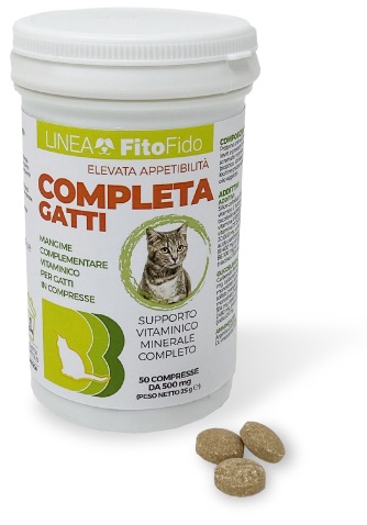 COMPLETA GATTI 50 COMPRESSE BARATTOLO 25 G