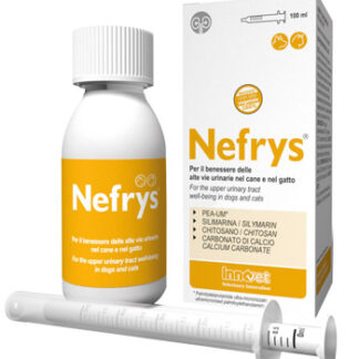 NEFRYS VEG 100 100 ML CON SIRINGA DOSATRICE ALIMENTO COMPLEMENTARE PER CANI E GATTI