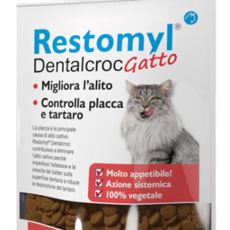 RESTOMYL DENTALCROC GATTO BUSTA 60 G