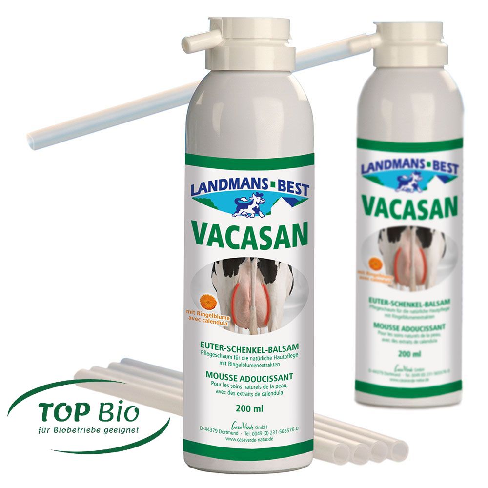 VACASAN Euter-Schenkel-Pflegeschaum 200 ml Dose