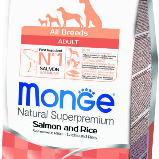 Monge Ns Erwachsener Lachs Und Reis 2,5KG