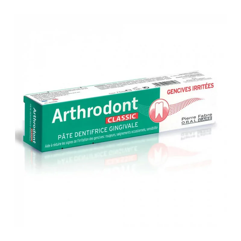 Arthrodont Classic Pâte Dentifrice Gencives Irritées 75ml