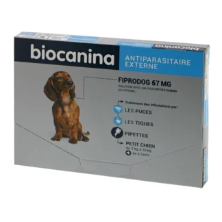 Biocanina Fiprodog 67mg Spot On Petit Chien 2-10kg X3