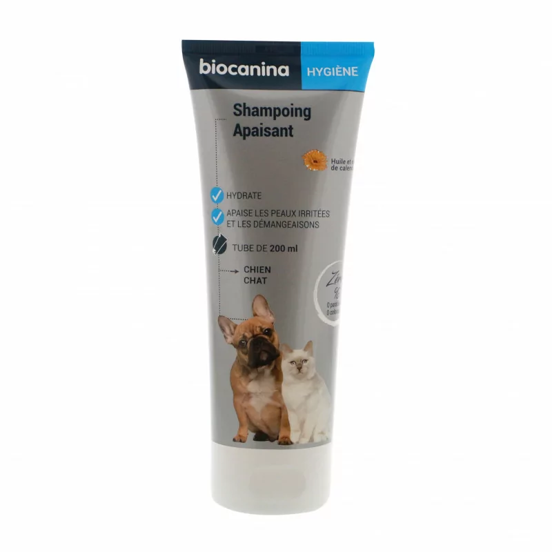 Biocanina Hygiène Shampooing Apaisant Chien et Chat 200ml