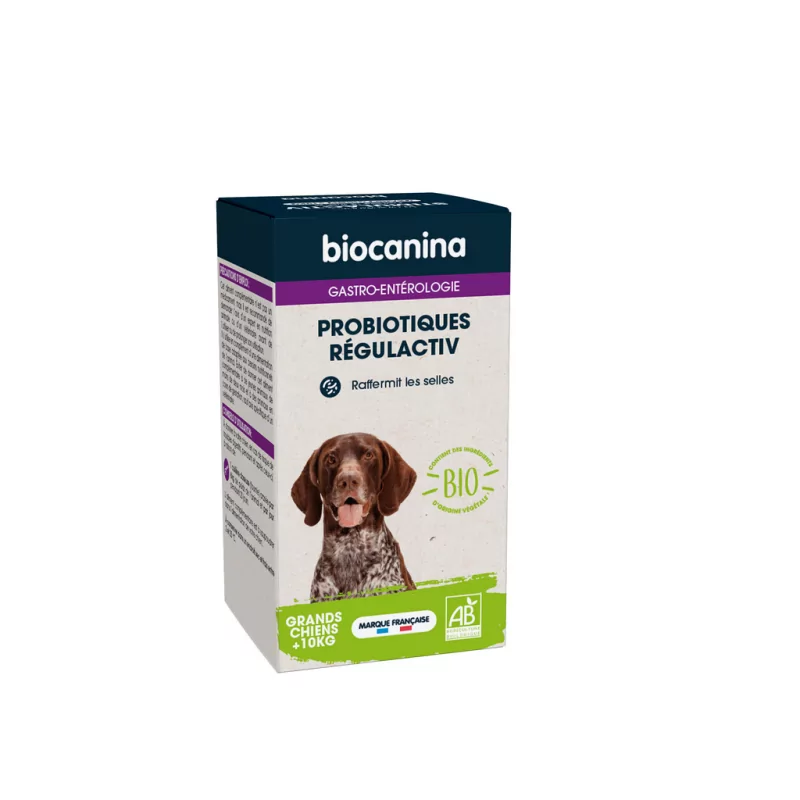 Biocanina Probiotiques Régulactiv Grands Chiens 115g