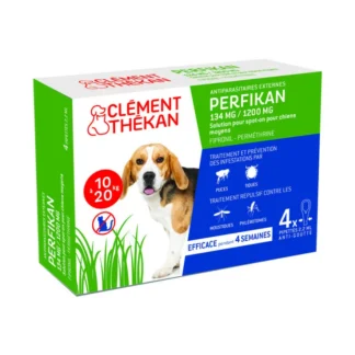 Clément Thékan Perfikan 134mg/1200mg Chiens Moyens 4X2,2ml