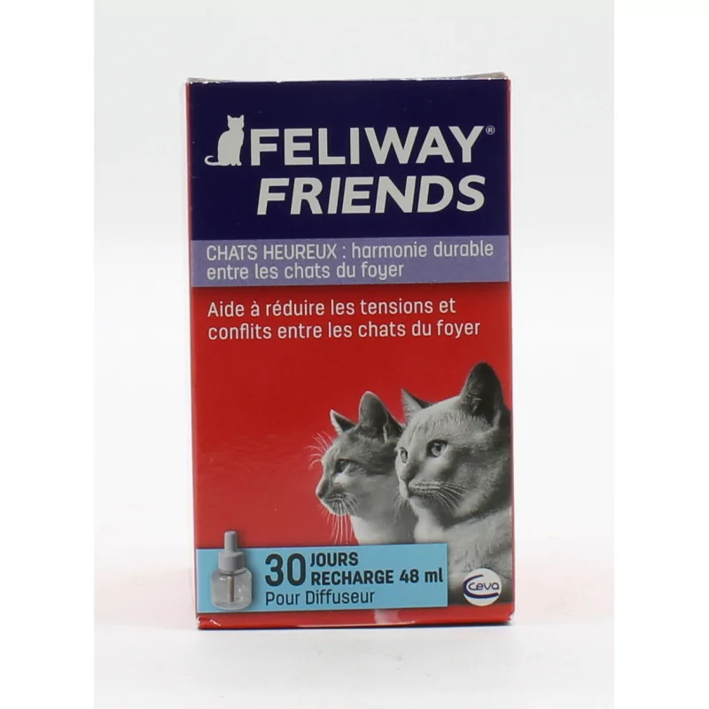 Feliway Friends Chats Heureux Recharge 48ml